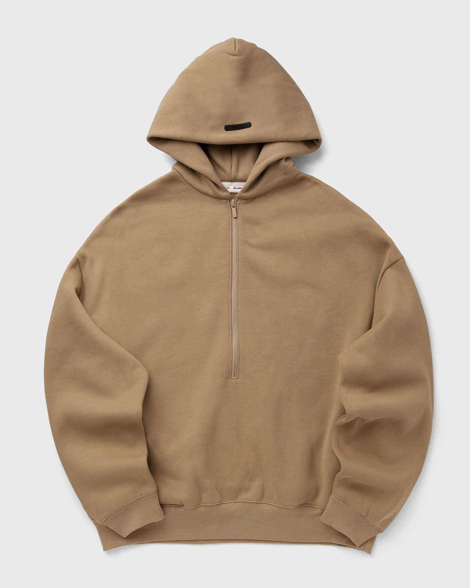 Fear of God Essentials PROPERTY LOUNGE HALF ZIP, brown