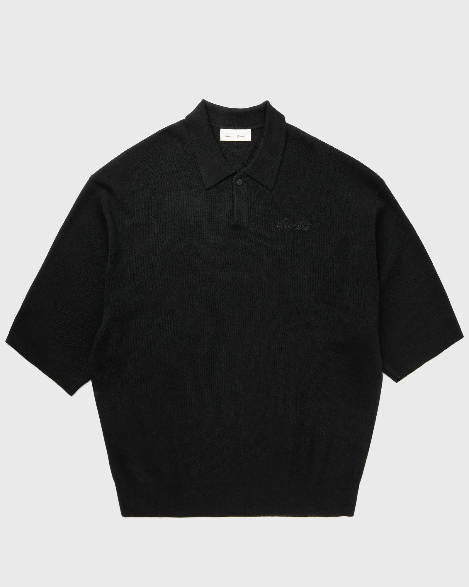Fear of God Essentials SIGNATURE 3 4 SLEEVE 90'S, black