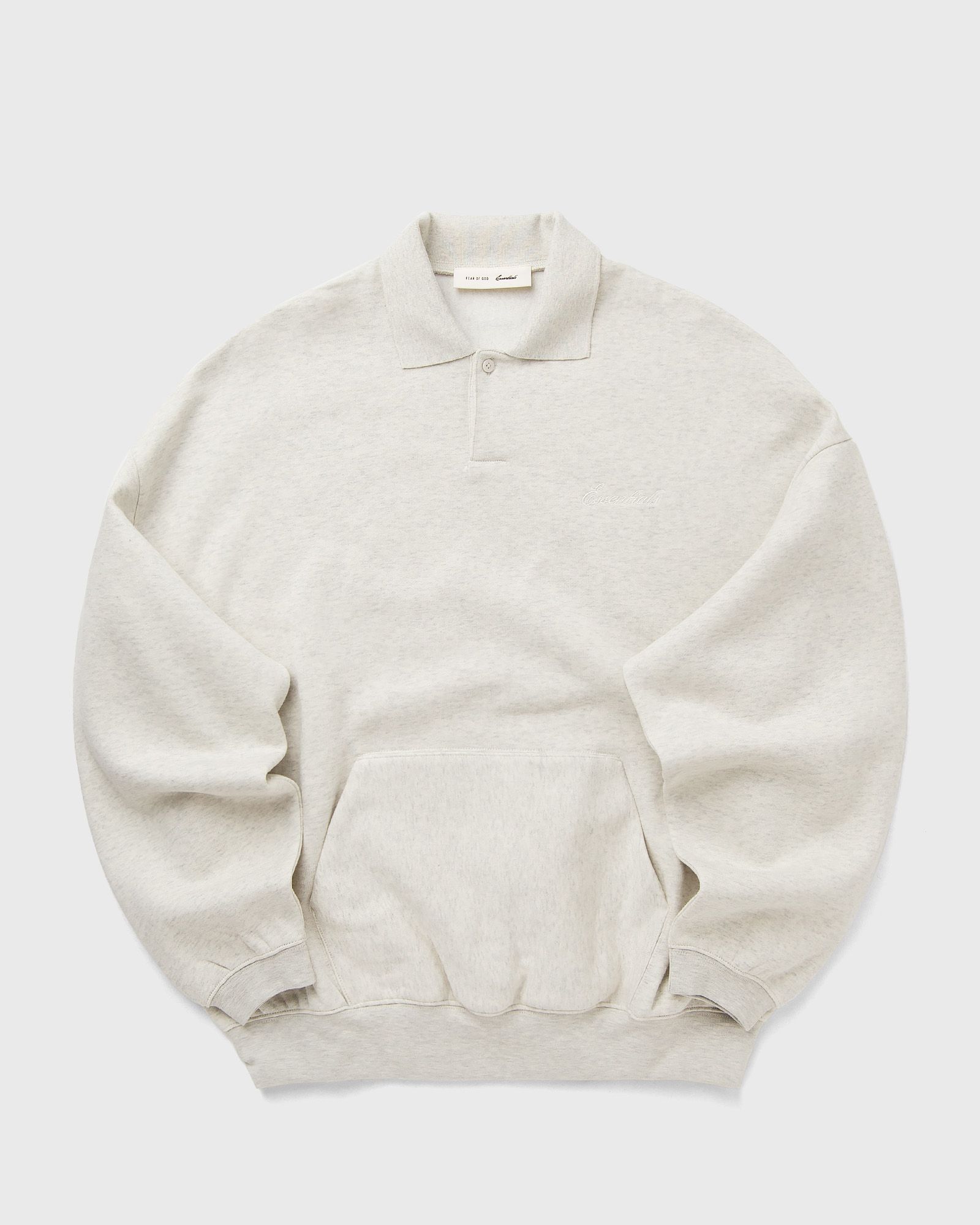 Fear of God Essentials SIGNATURE 90'S POLO SWEAT, beige
