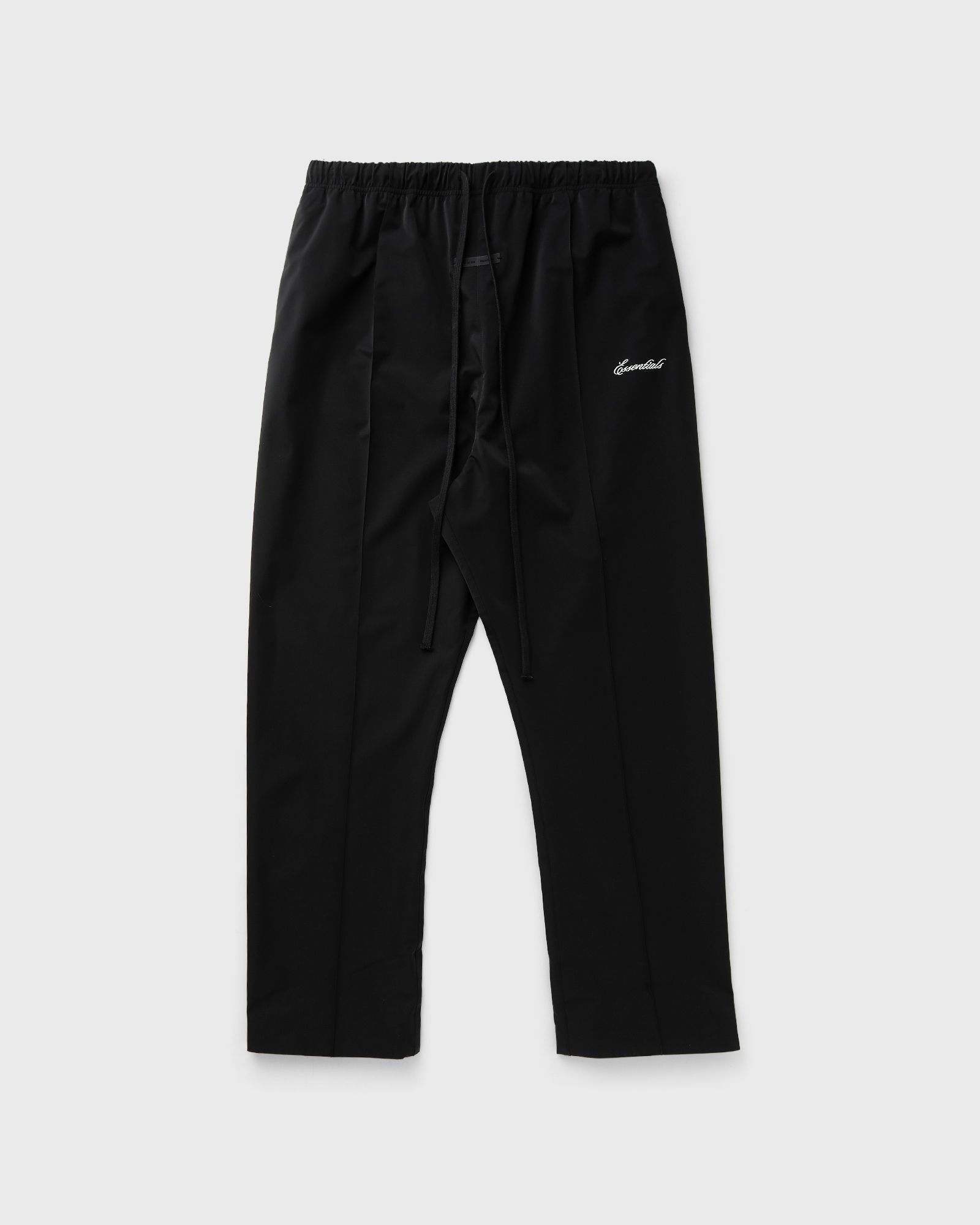 Fear of God Essentials SPORTY NYLON RELAXED TRACKPANT, black