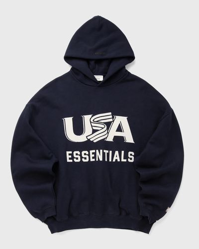 Fear of God Essentials US BASEBALL SPORT HOODIE, blue