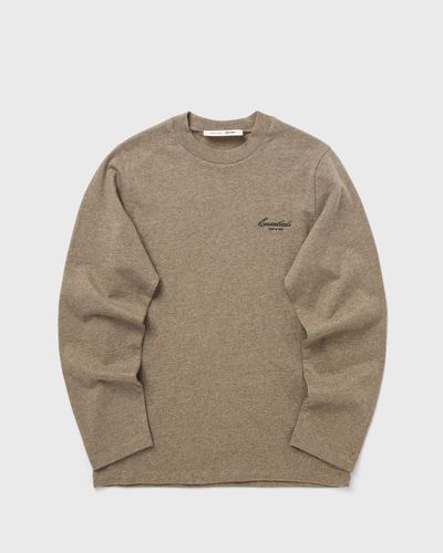 Fear of God Essentials WMNS CLASSIC LONG SLEEVE TEE, beige