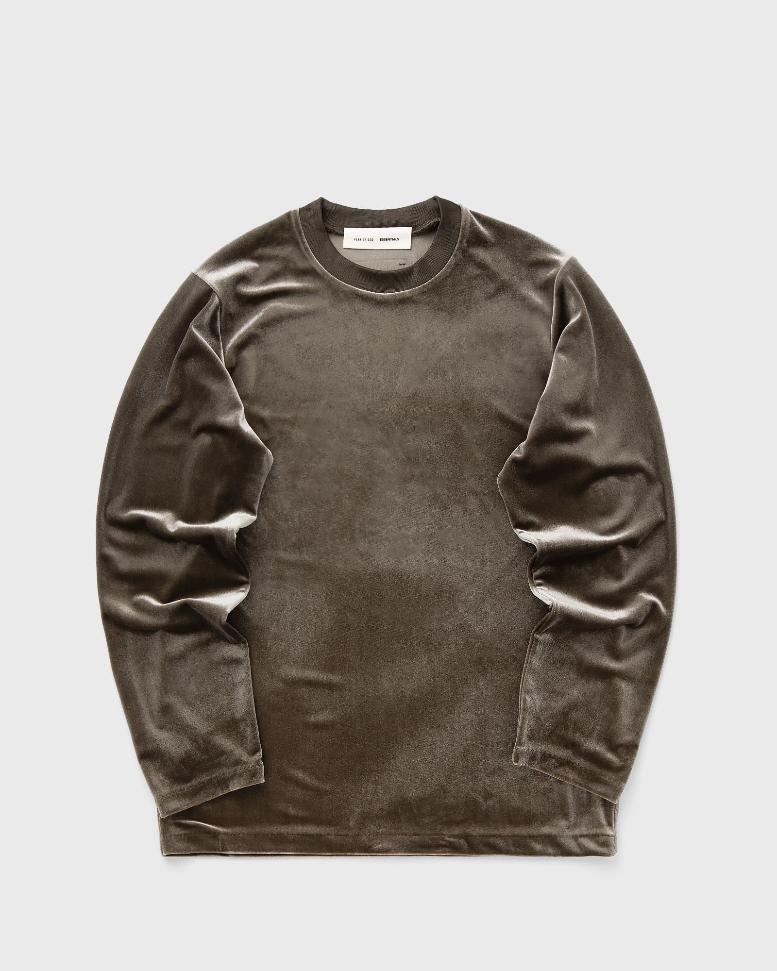 Fear of God Essentials WMNS CLASSIC LONG SLEEVE TEE, brown