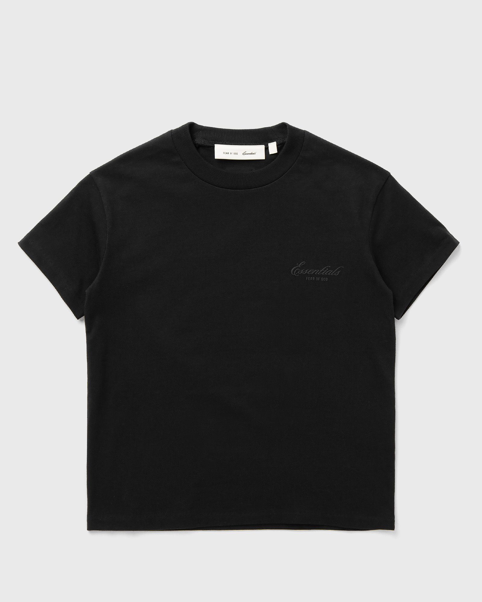 Fear of God Essentials WMNS CLASSIC SHORT SLEEVE TEE, black