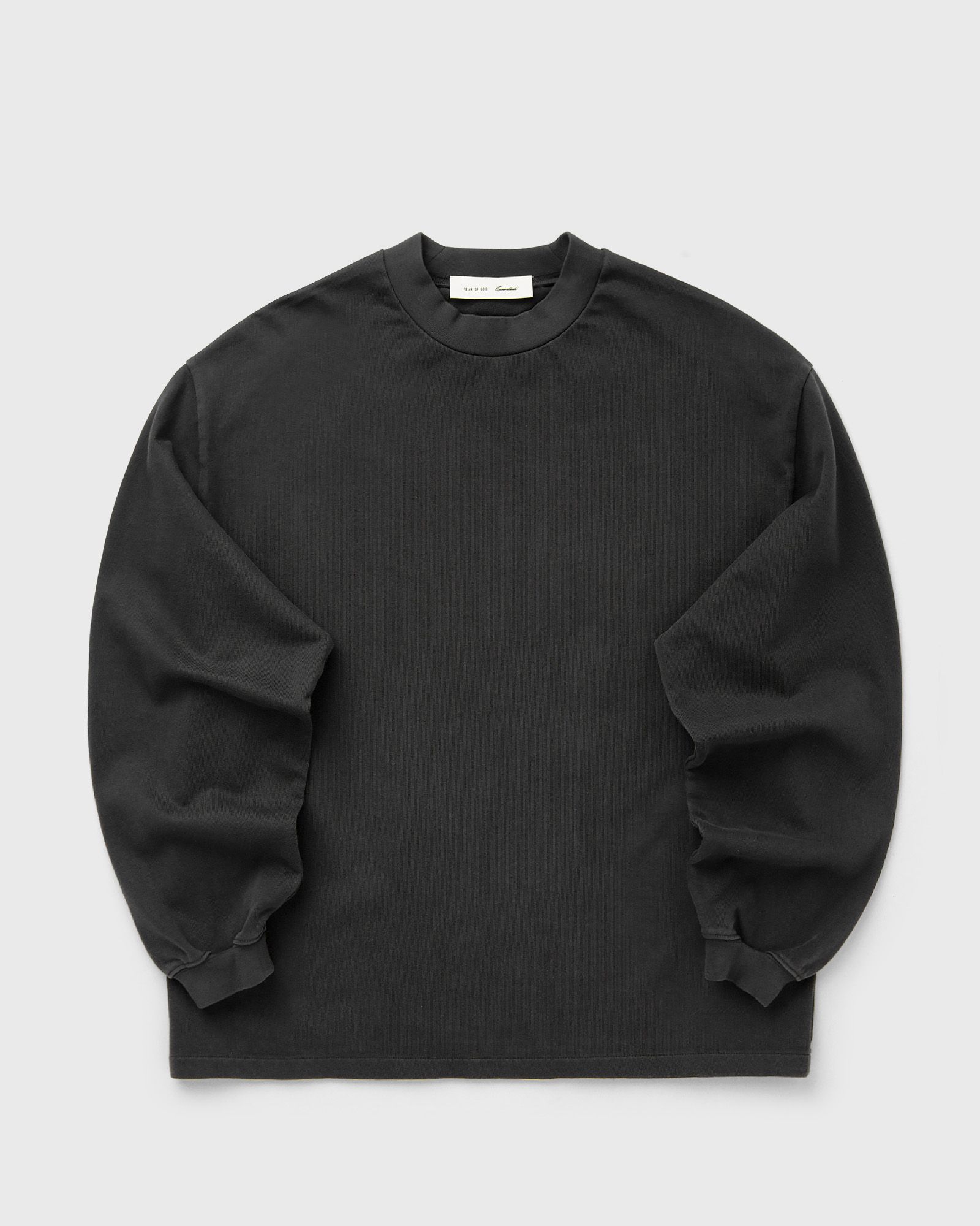 Fear of God Essentials WMNS SIGNATURE 90S FIT LONG SLEEVE TEE, black