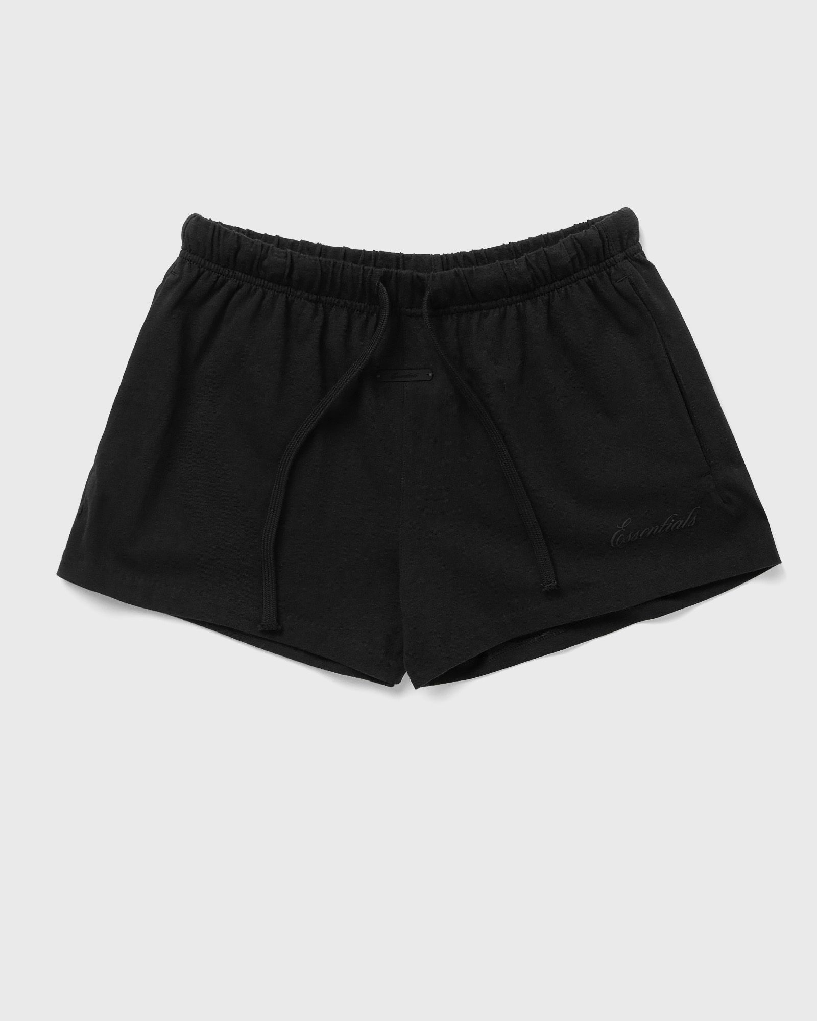Fear of God Essentials WMNS SIGNATURE RUNNING SHORT, black