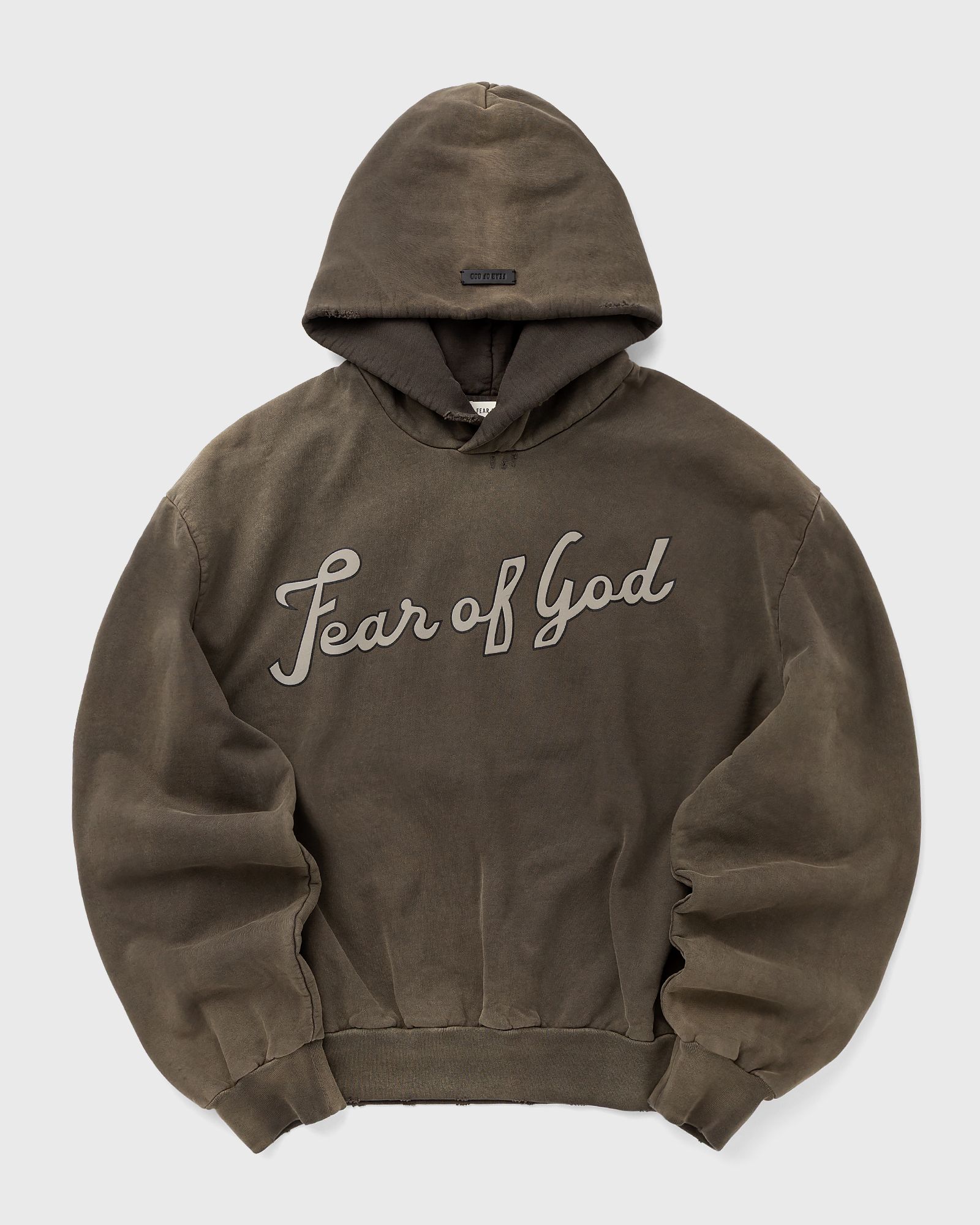 Fear of God 26 CLASSIC FIT HALF RAGLAN HOODIE, brown
