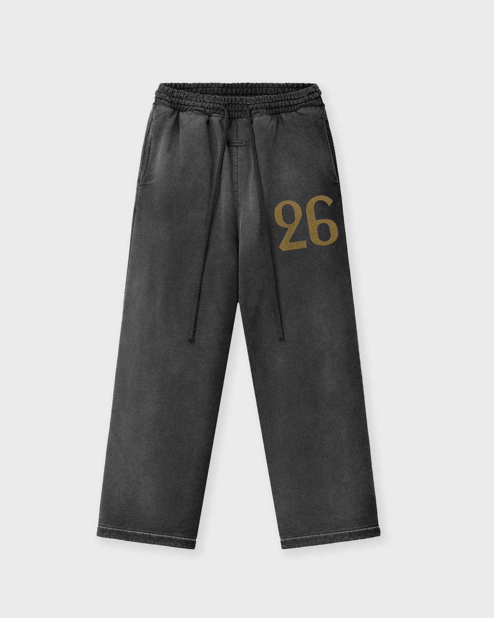 Fear of God 26 WIDE LEG SWEATPANT, black