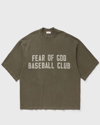 Fear of God BASEBALL CLUB SS TEE, brown