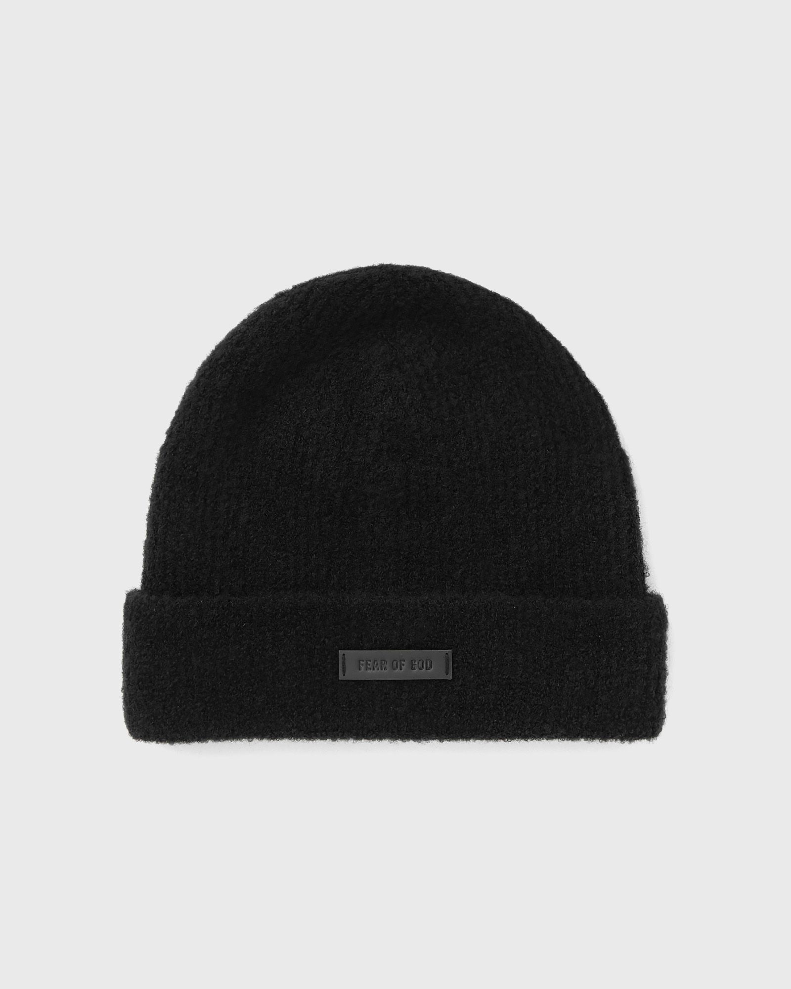 Fear of God BOUCLE KNIT BEANIE, black