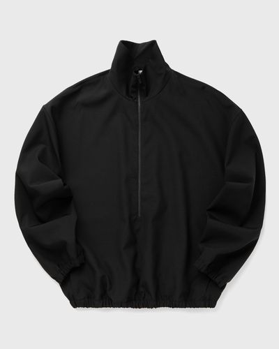 Fear of God HALF ZIP TRACK JACKET, black