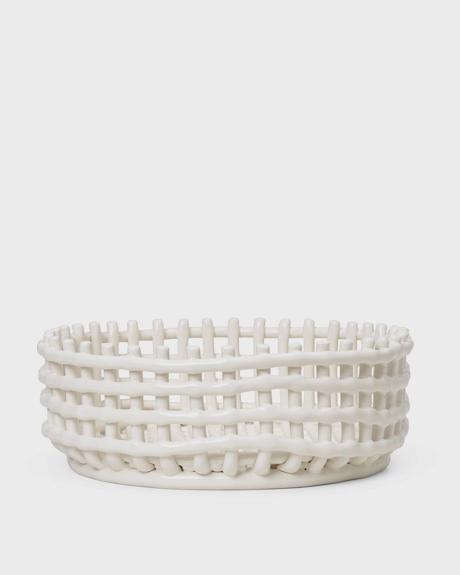 Ferm LIVING Ceramic Centrepiece, white