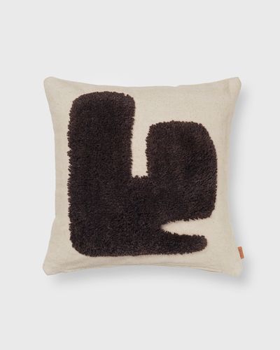 Ferm LIVING Lay Cushion, brown|beige