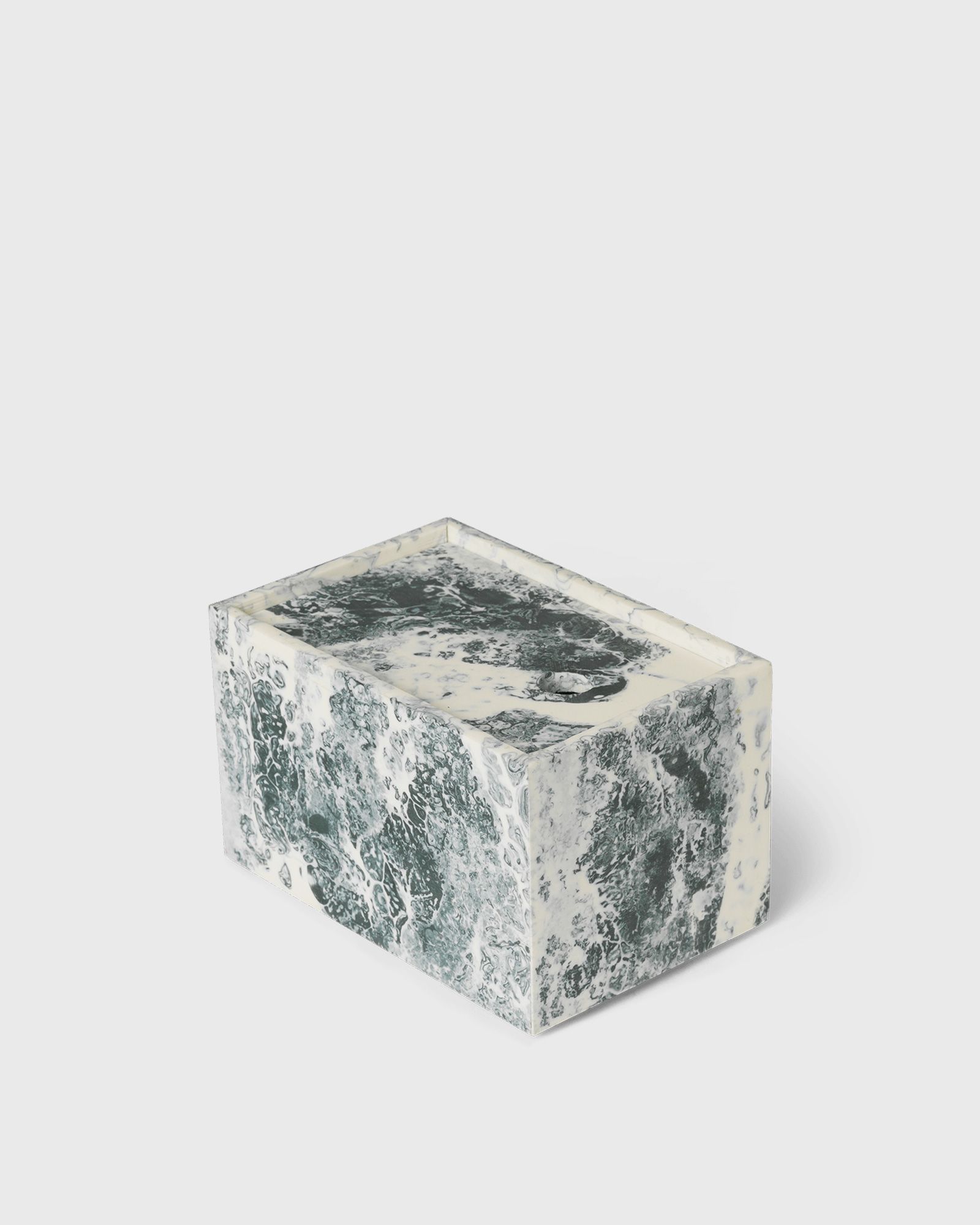 Ferm LIVING Mist Box-10x15-EmeraldOff-white, green|white