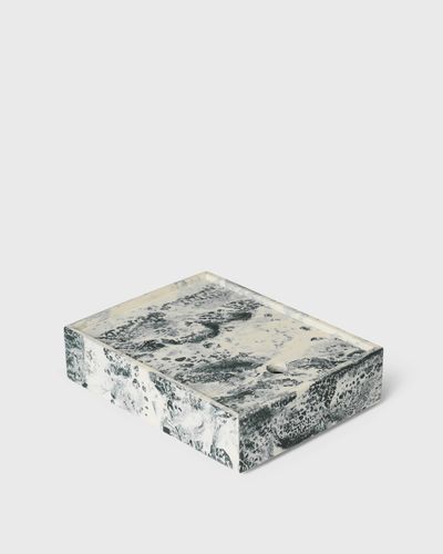 Ferm LIVING Mist Box-15x20-EmeraldOff-white, green|white