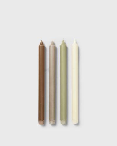 Ferm LIVING Pure Candles-Setof4-Botanic Blend, multi