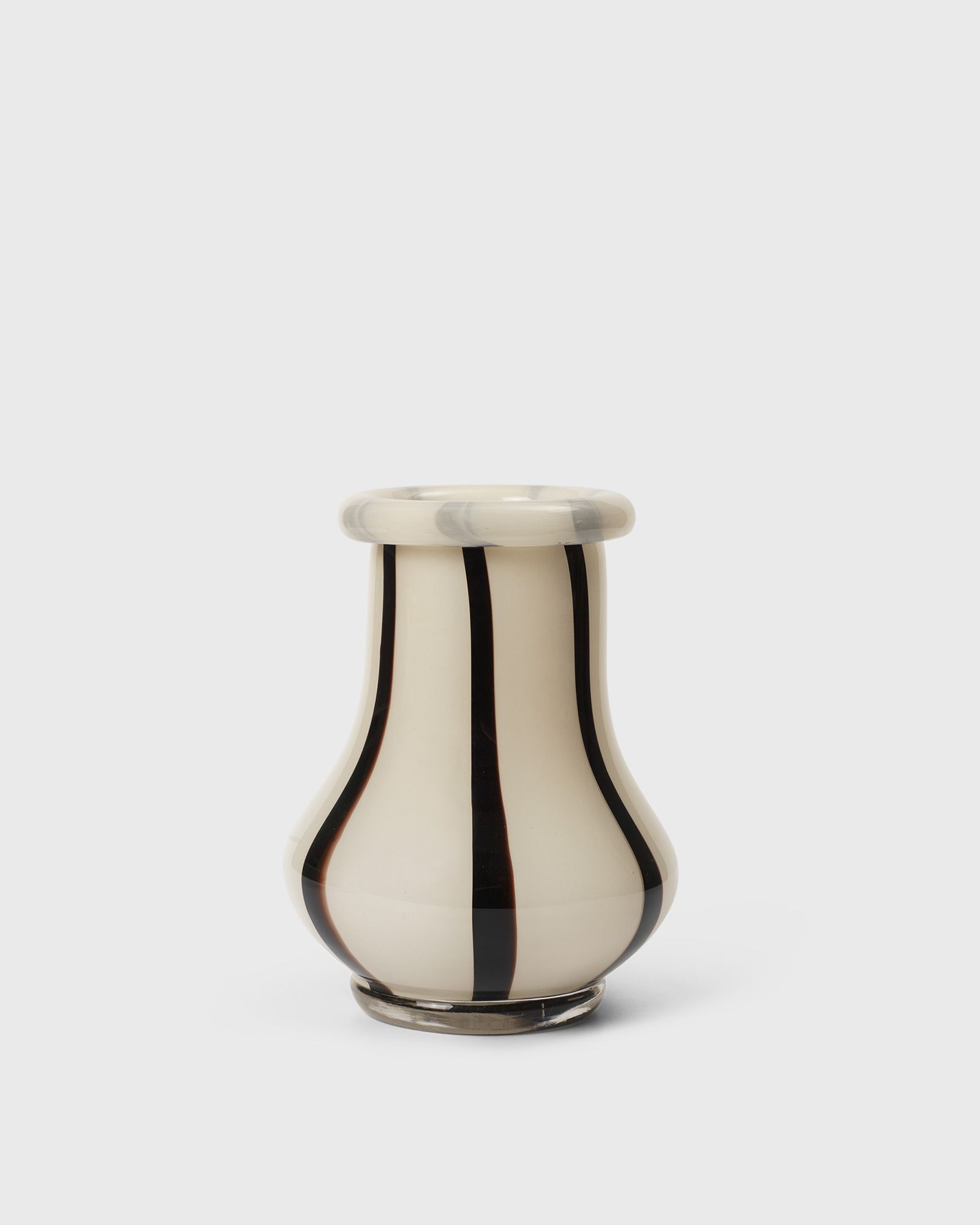 Ferm LIVING Riban Vase-H19-Cream, beige