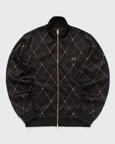 Fred Perry ARGYLE TRACK JACKET, black