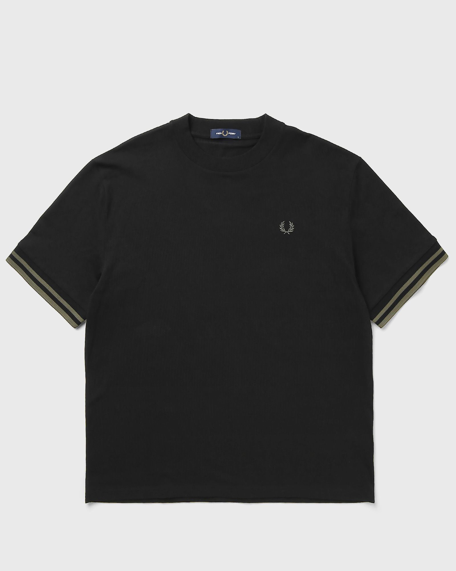 Fred Perry Noir Rippenshirt Bold - Bild 3
