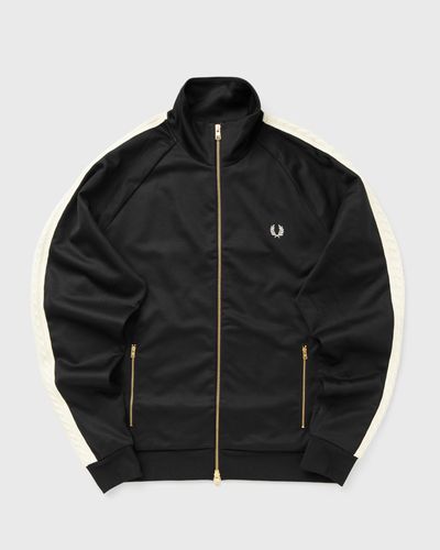 Fred Perry CABLE TAPED TRACK JACKET, white