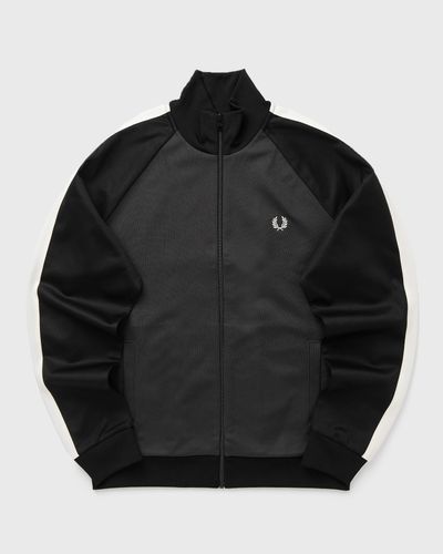 Fred Perry CONTRAST SLEEVE TRACK JACKET, grey