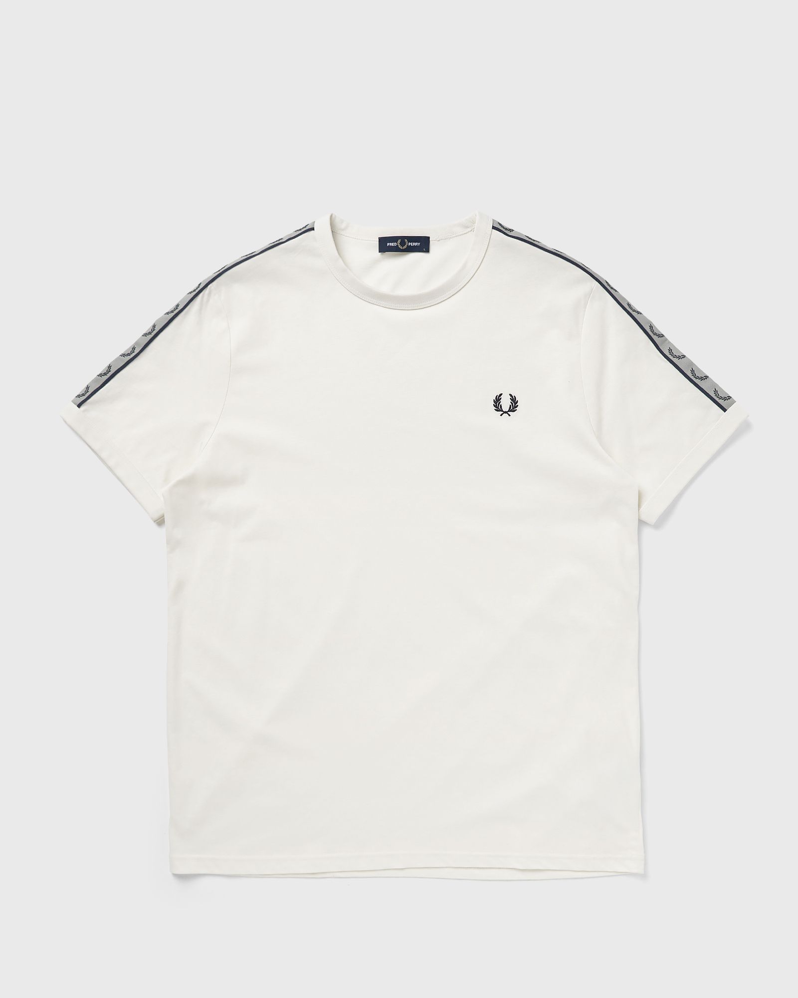 Fred Perry CONTRAST TAPE RINGER T-SHIRT, beige