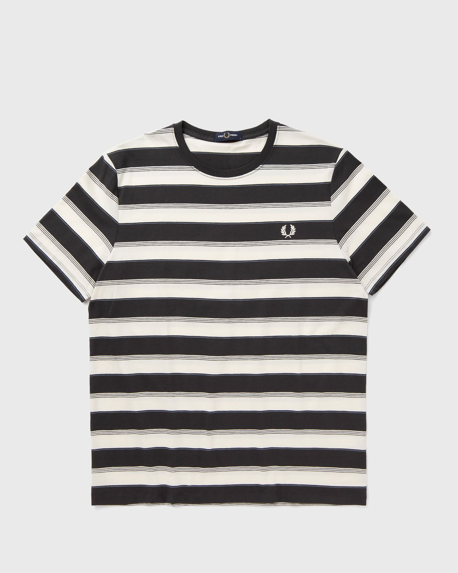 Fred Perry FINE STRIPE T-SHIRT, grey