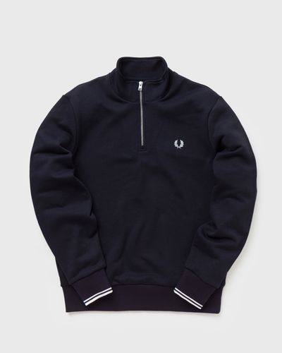 Fred Perry HALF ZIP SWEATSHIRT, blue