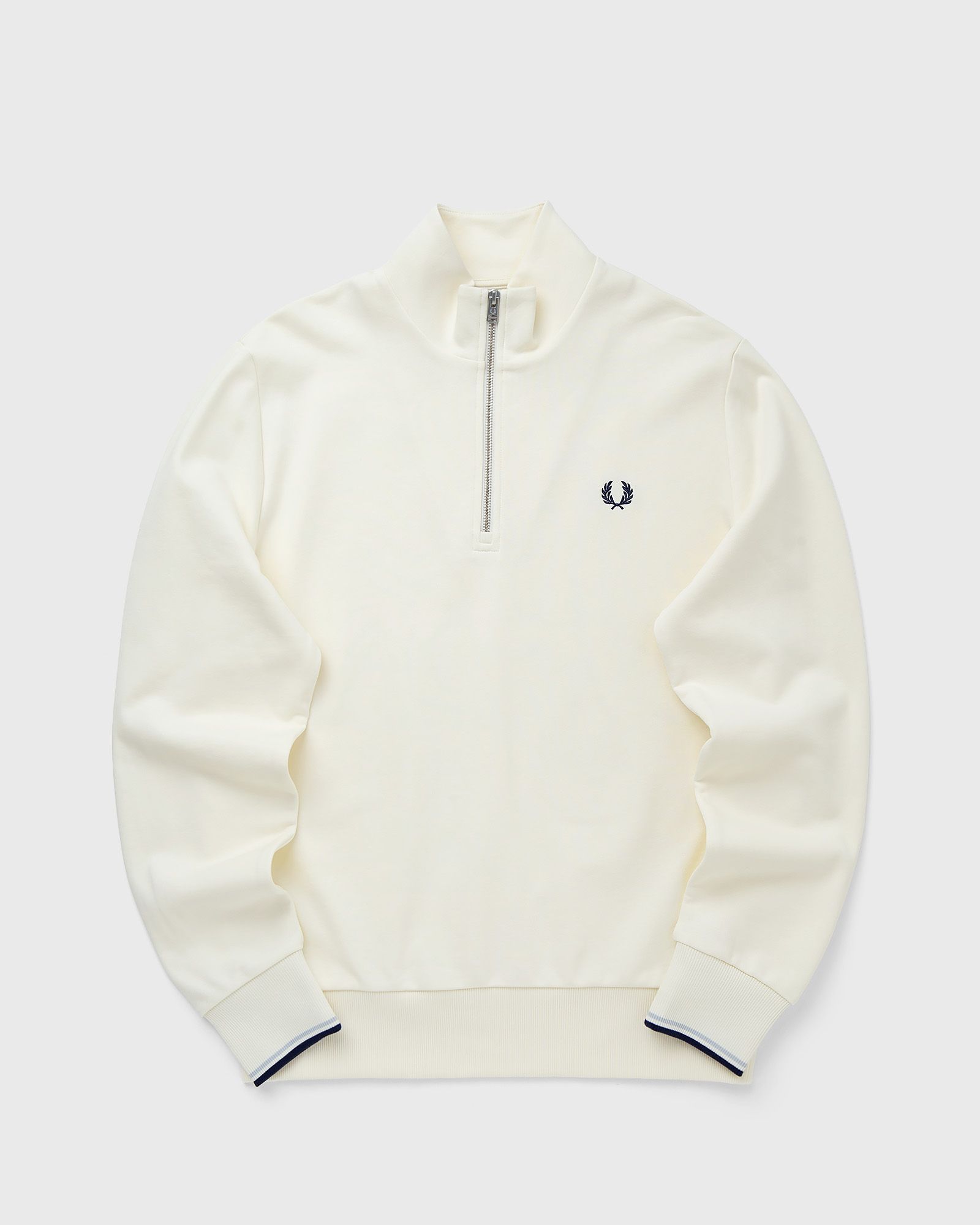 Fred Perry HALF ZIP SWEATSHIRT, beige