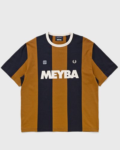 Fred Perry MEYBA CUT AND SEW T-SHIRT, black|brown