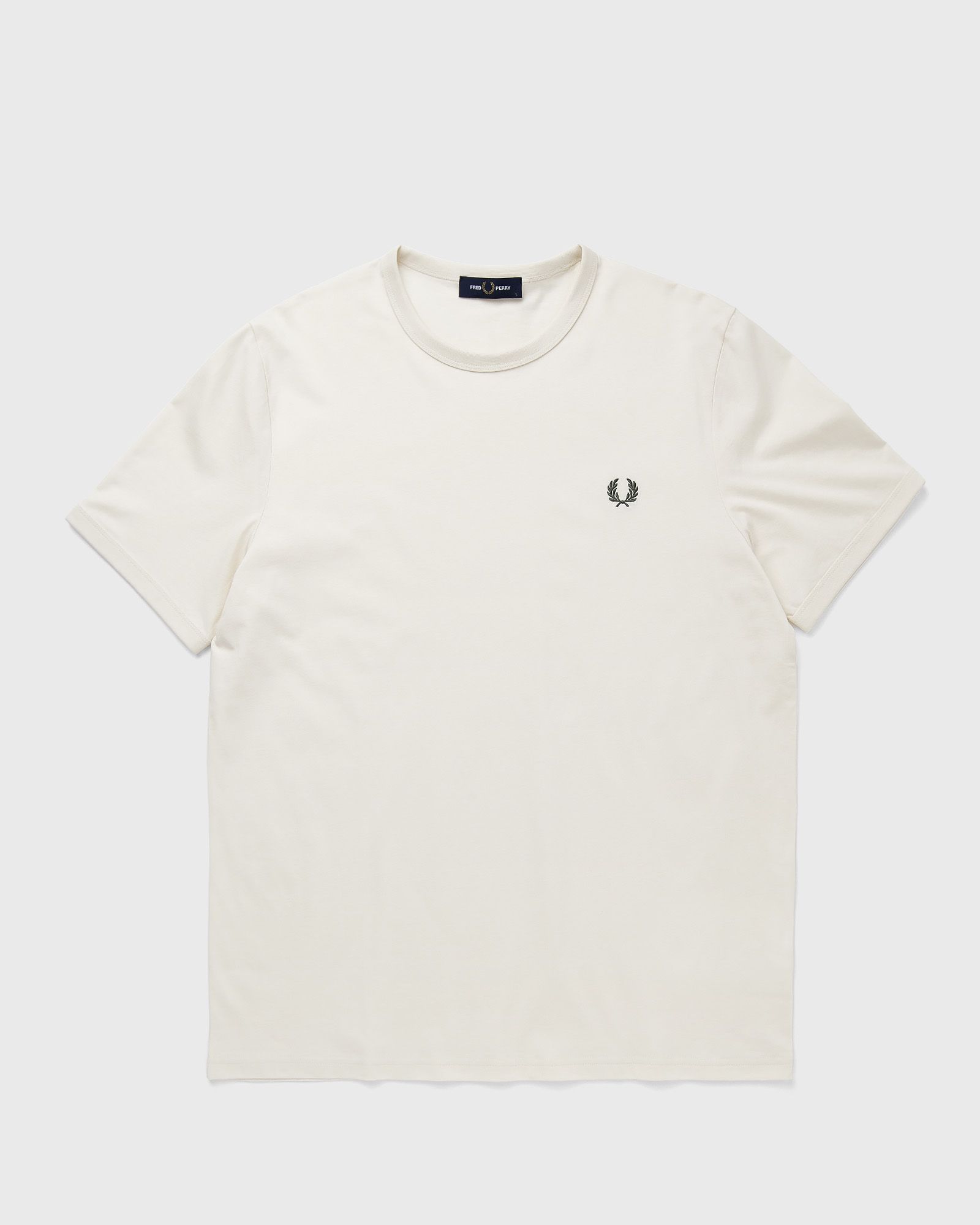 Fred Perry RINGER T-SHIRT, white