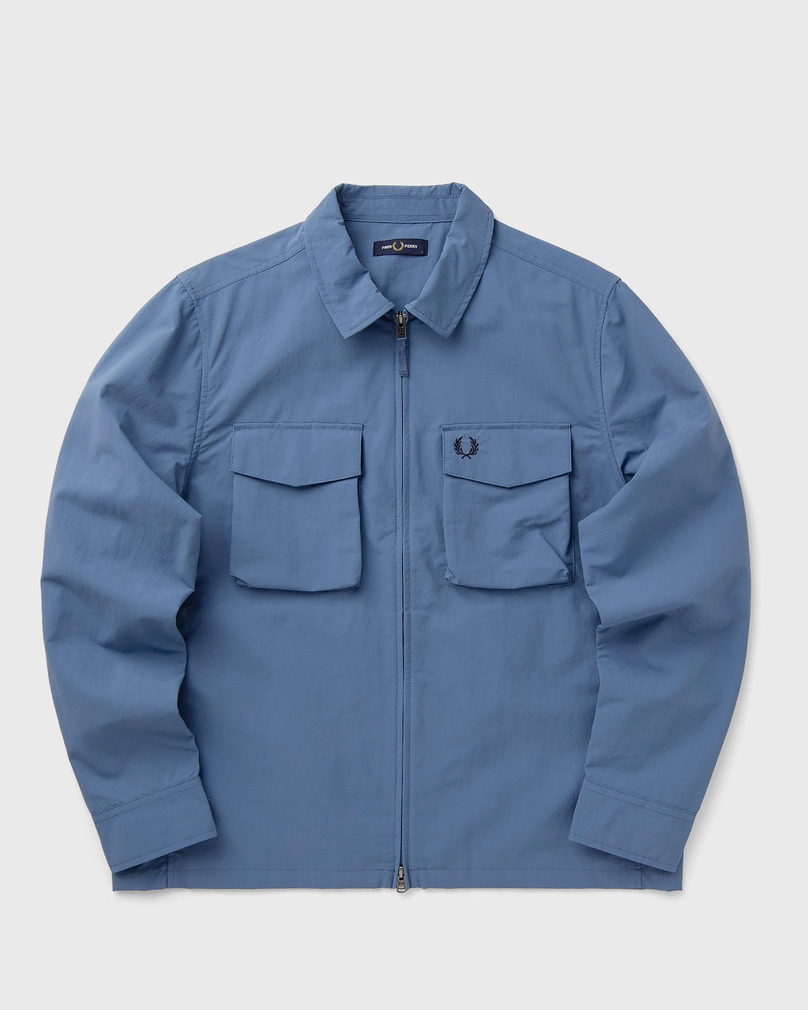 Fred Perry RIPSTOP POCKET OVERSHIRT, blue