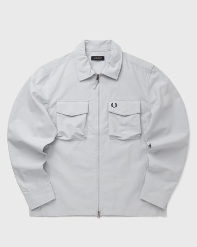 Fred Perry RIPSTOP POCKET OVERSHIRT, blue