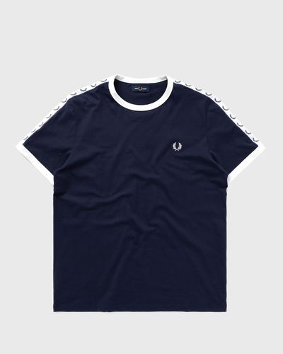 Fred Perry TAPED RINGER TEE, blue