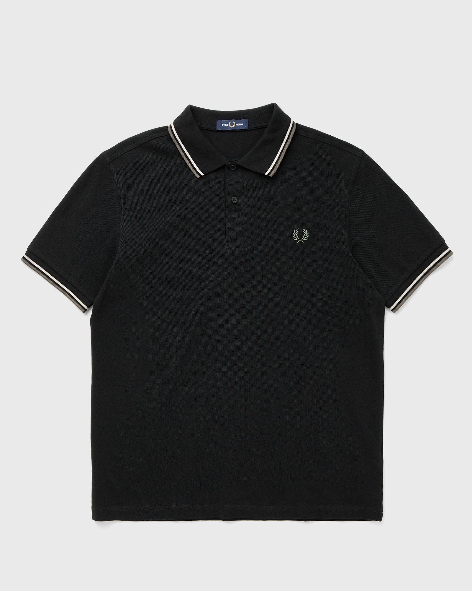 Fred Perry TWIN TIPPED FRED PERRY SHIRT, black