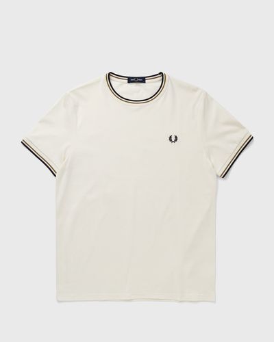 Fred Perry TWIN TIPPED T-SHIRT, beige