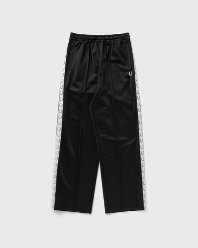 Fred Perry Wide Leg Track Pant, black