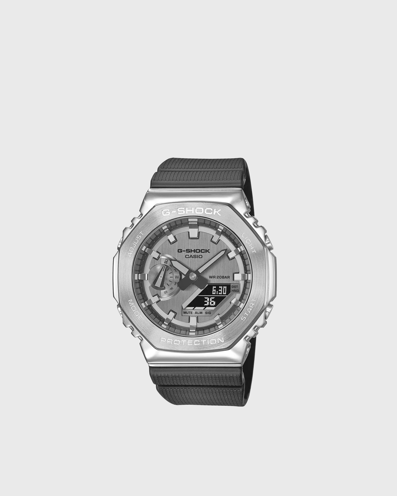 G-SHOCK GM-2100-1AER-MAN, black|silver