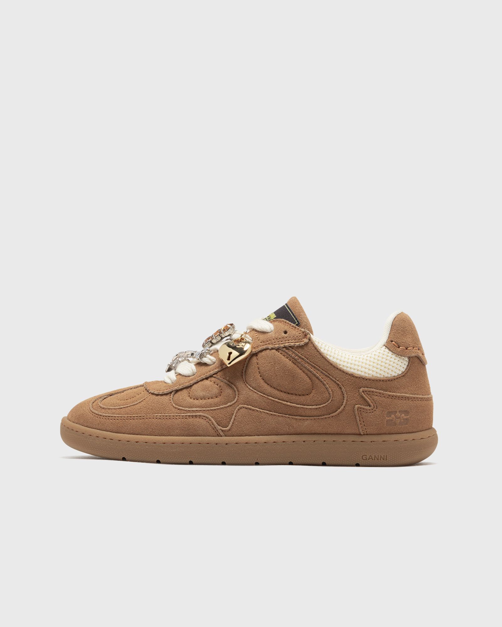 Ganni 08 Recycled Suede, brown