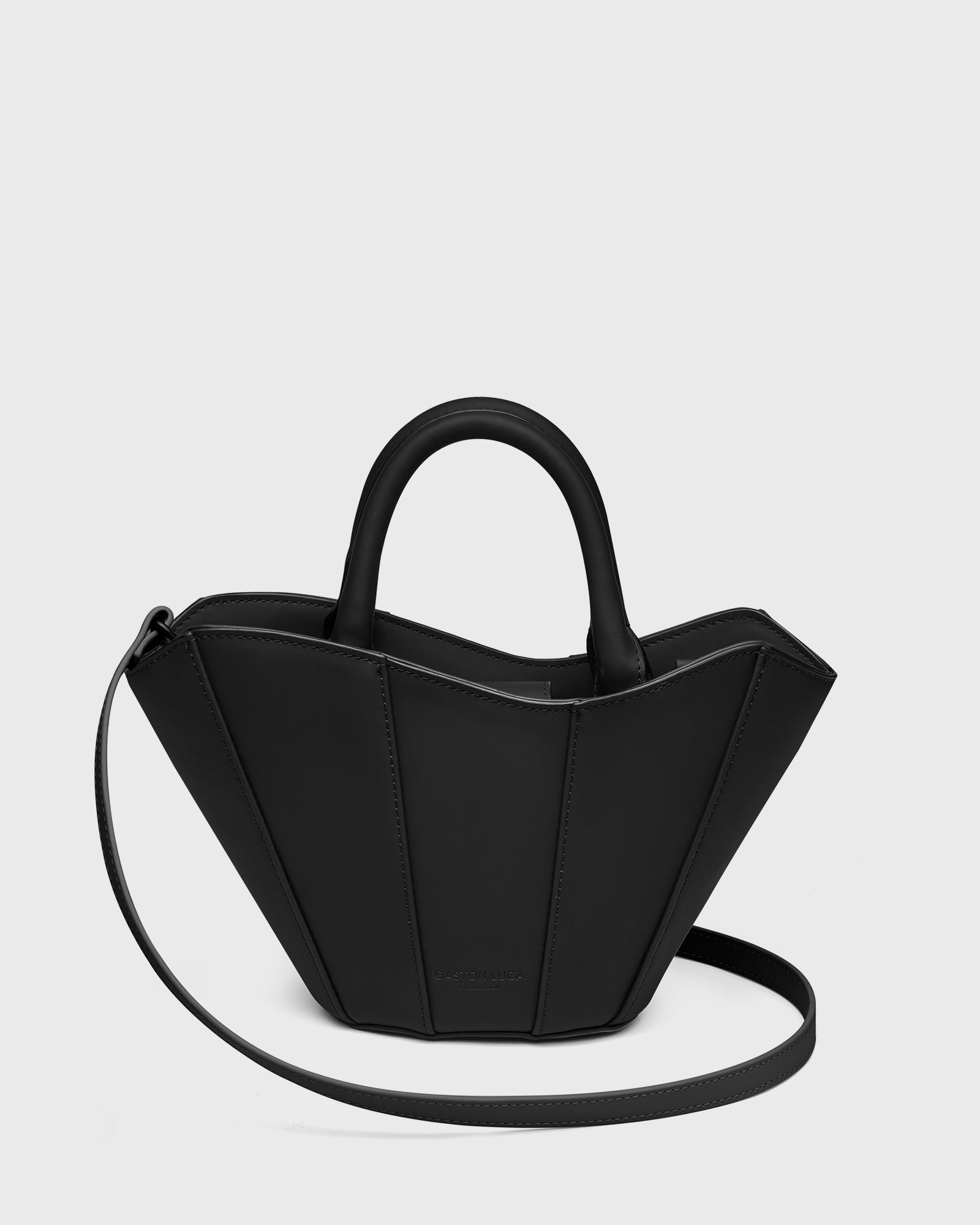 Gaston Luga Josefine Mini Tote, black