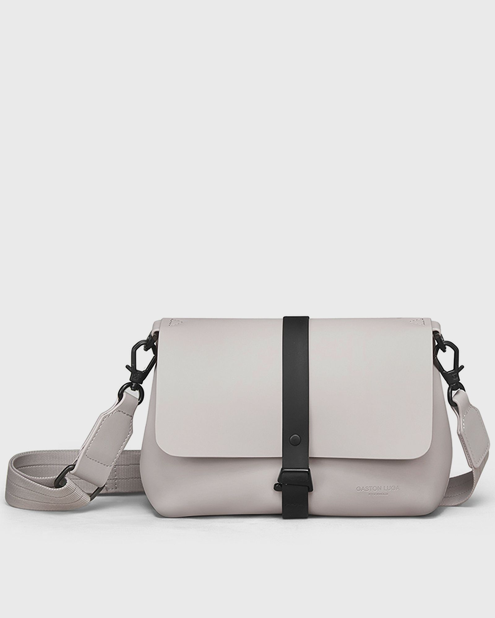 Gaston Luga Spläsh Crossbody Bag, beige