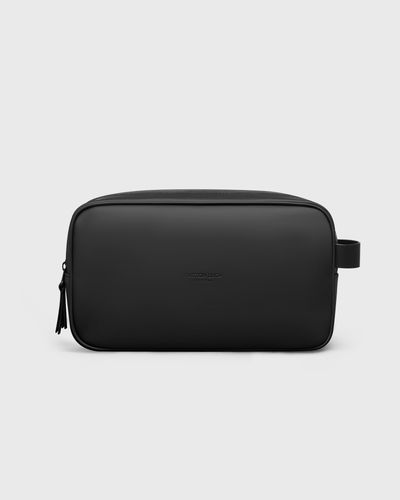 Gaston Luga Spläsh Double Zipped Toiletry Bag, black
