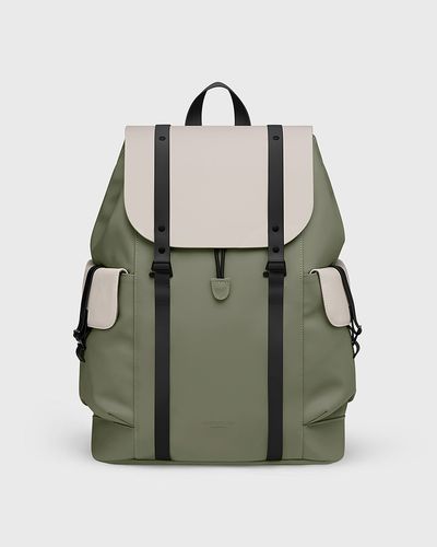 Gaston Luga SPLÄSH UTILITY BACKPACK 16, green|beige