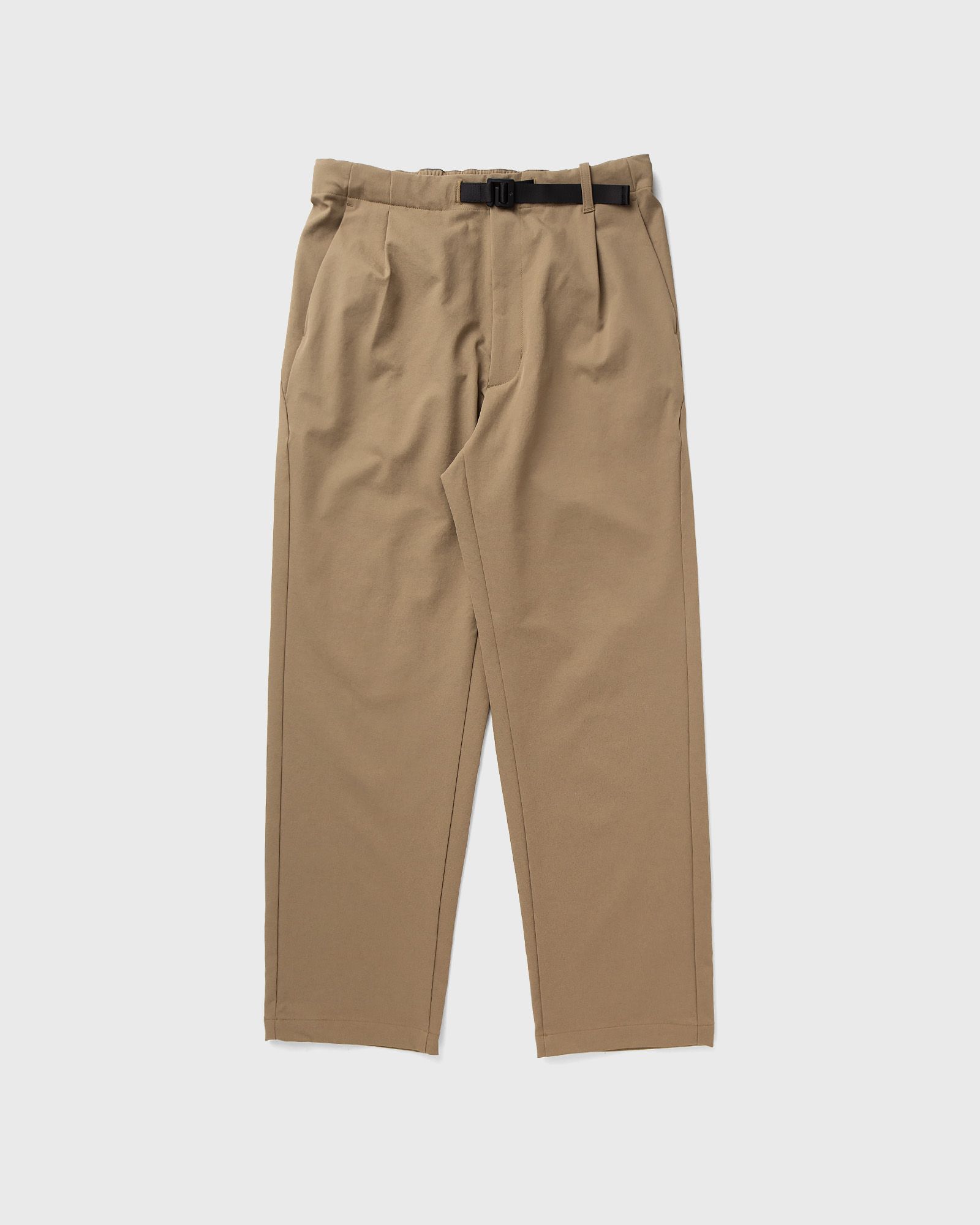 Goldwin One Tuck Tapered Stretch Pants, beige