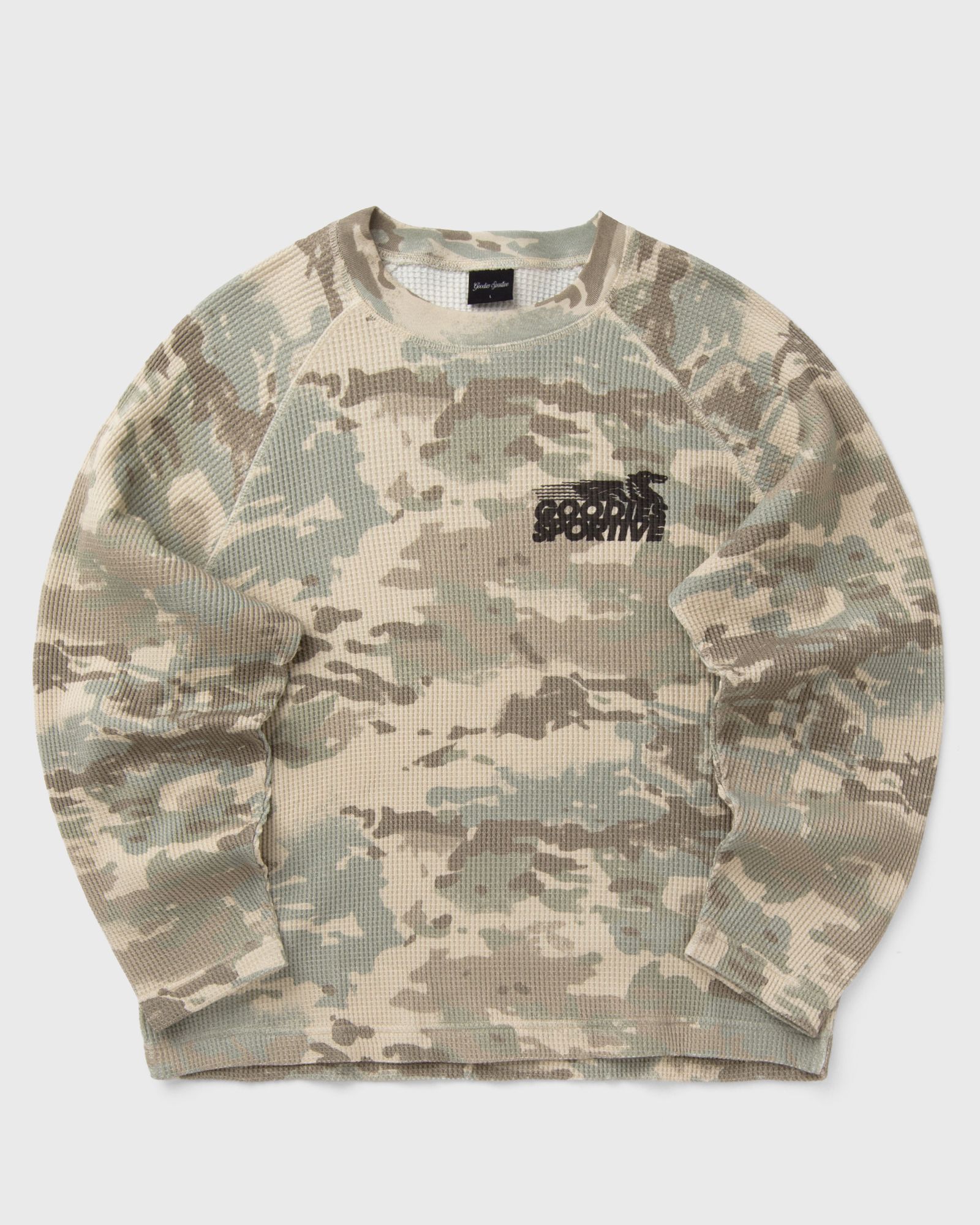 Goodies Sportive ANGORA WAFFLE CAMO, beige