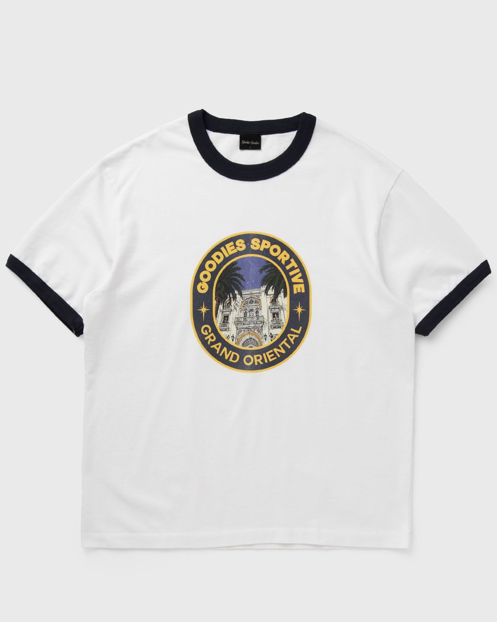 Goodies Sportive GRAND ORIENTAL RINGER TEE, white