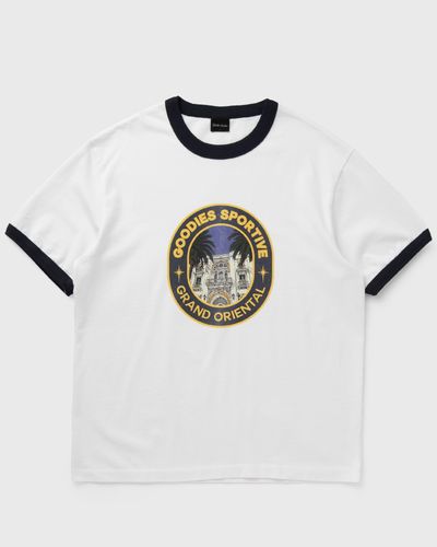 Goodies Sportive GRAND ORIENTAL RINGER TEE, white