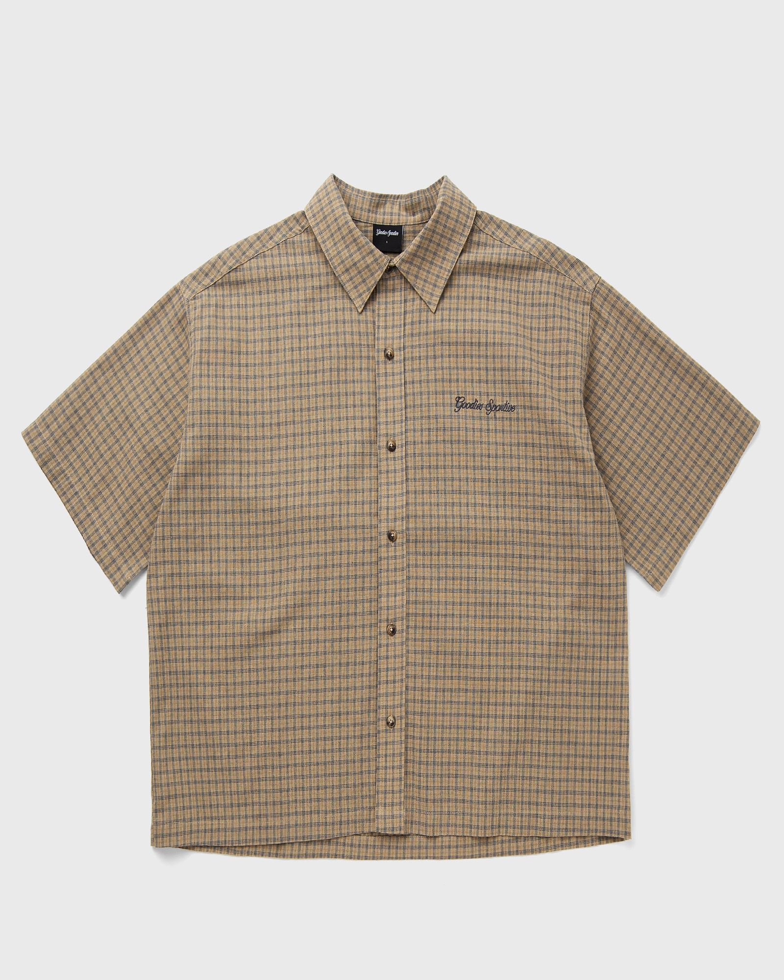 Goodies Sportive MOSS BOXY SHIRT, brown