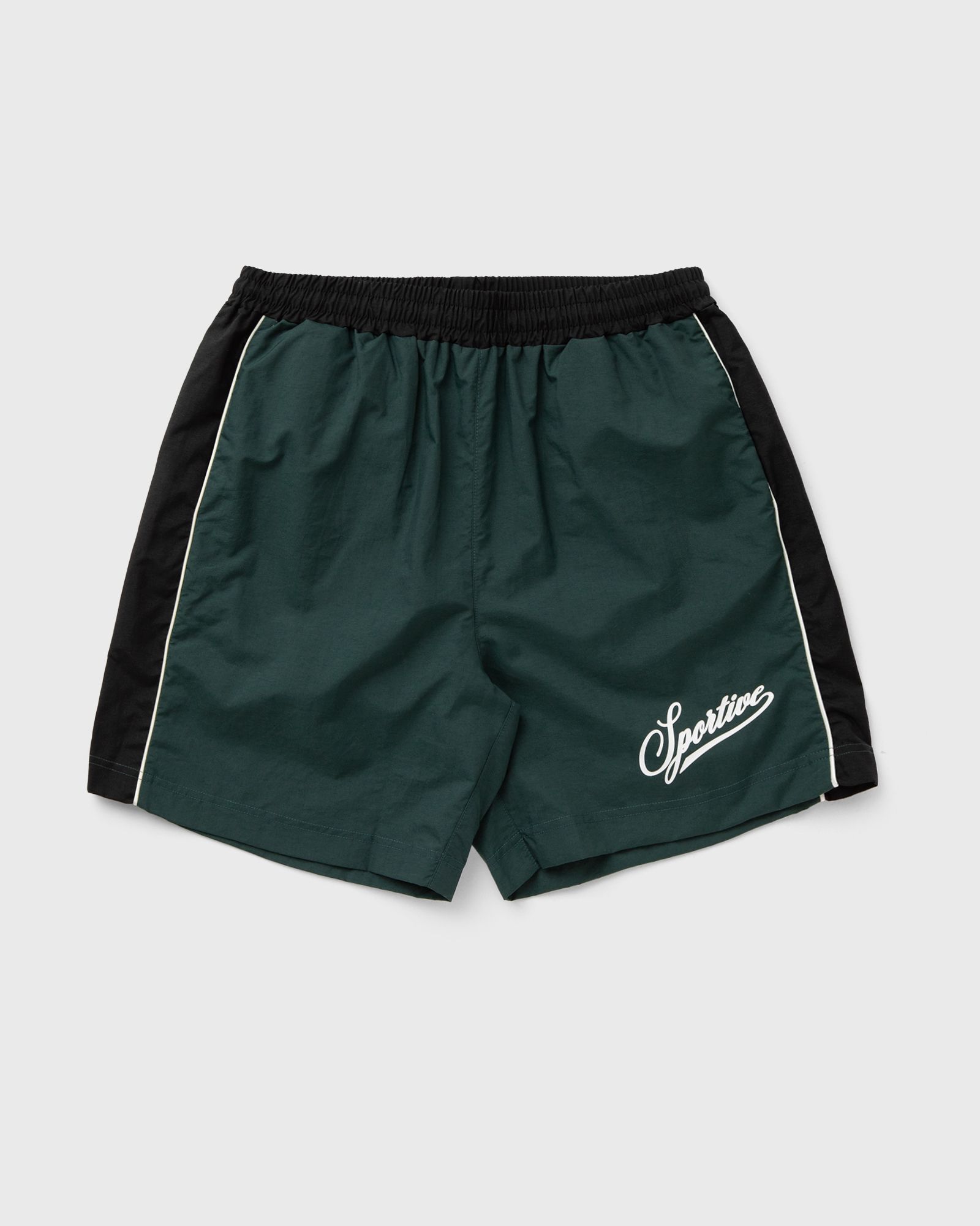Goodies Sportive OPEN TRACKSUIT SHORTS, green