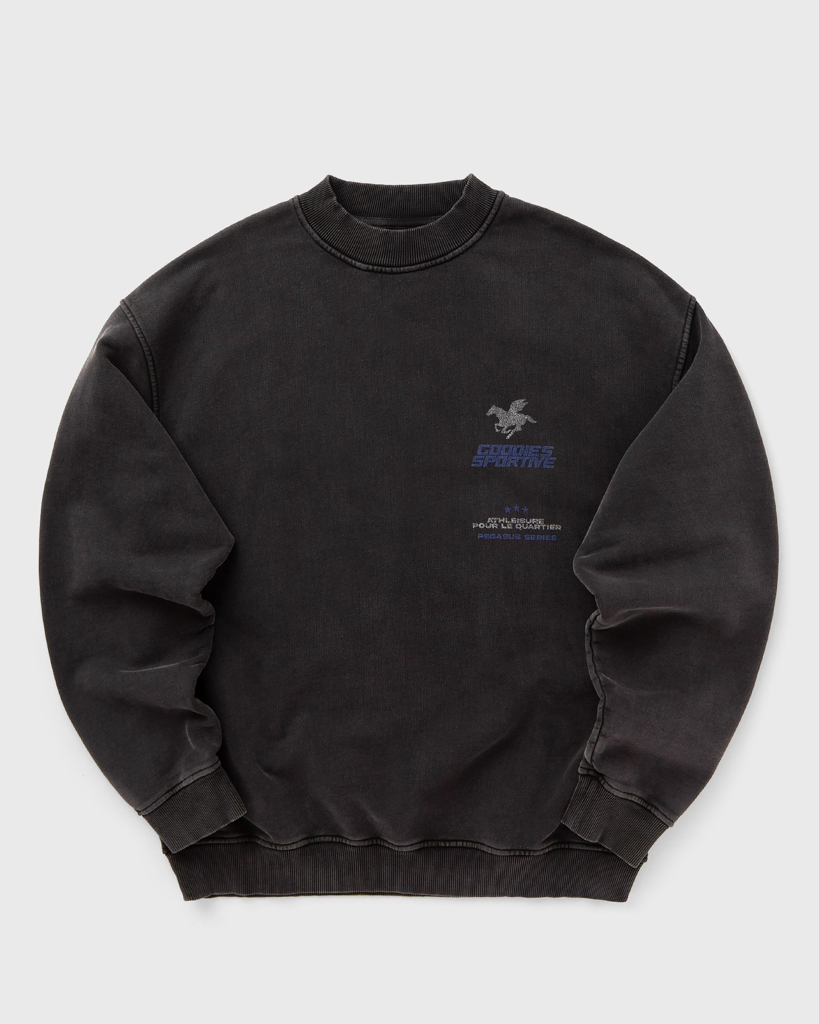 Goodies Sportive PEGASUS SERIES FADEOUT CREWNECK, black